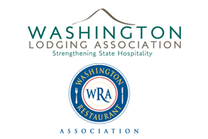 Washington Restaurant and Washington Lodging Association Logos